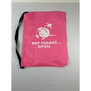 BNP Paribas Open Indian Wells‎ Tennis Garment Laundry Bag Pink Eco2go NWOT